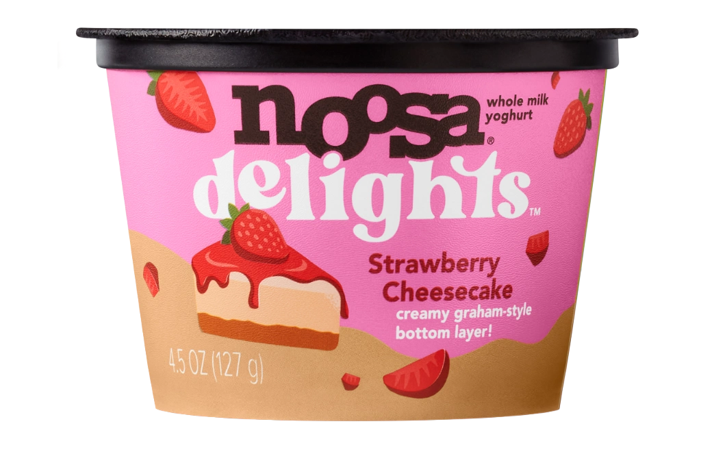 noosa delights™ Strawberry Cheesecake Yoghurt
