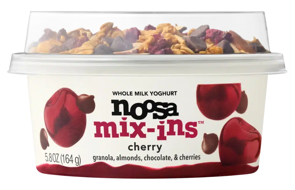 noosa mix-ins™ cherry yogurt